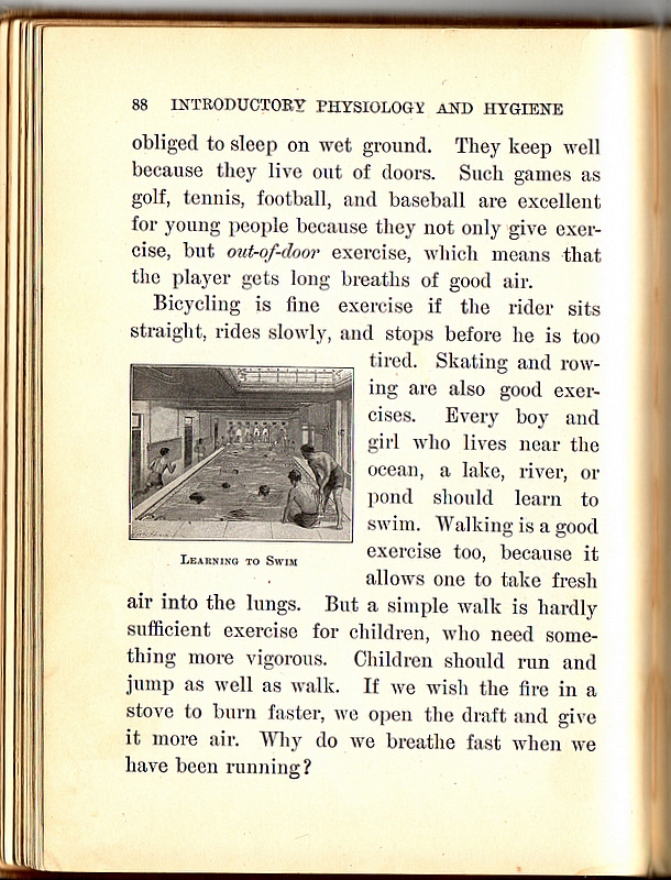 Bicycling is fine exercise advice, 1908